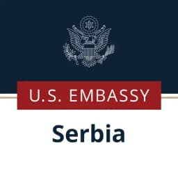 Logo Ambasada Sjedinjenih Američkih Država